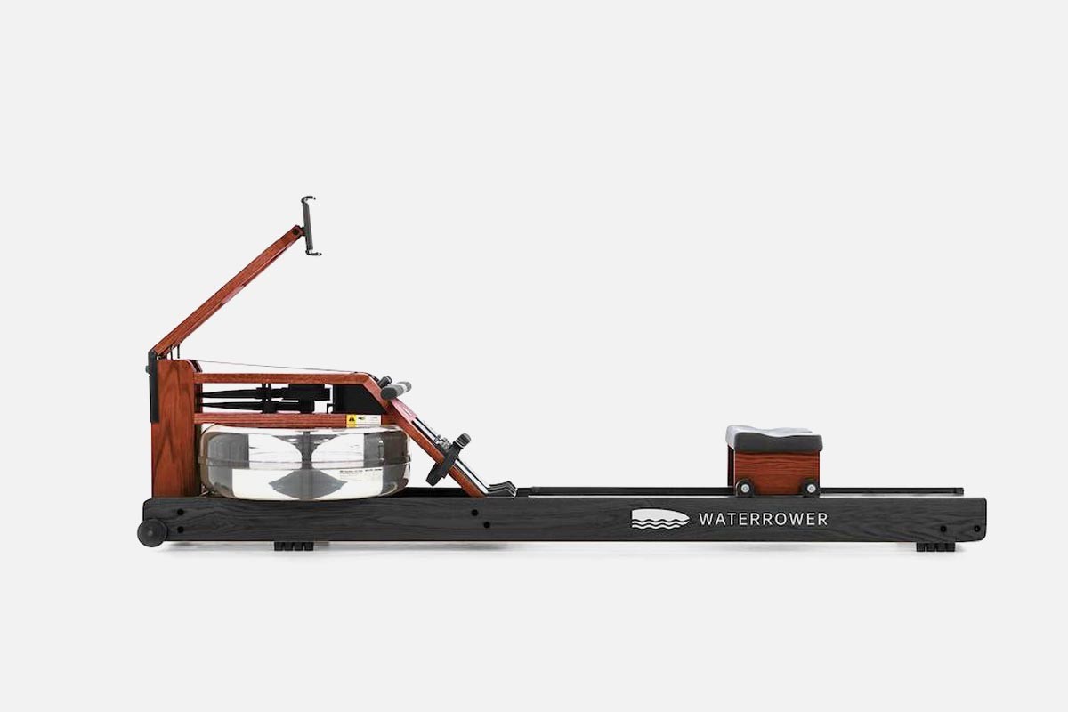 WaterRower Performance Ergometer con PowerPulley WAT-150-PP vista lateral